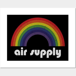 Air Supply | Rainbow Vintage Posters and Art